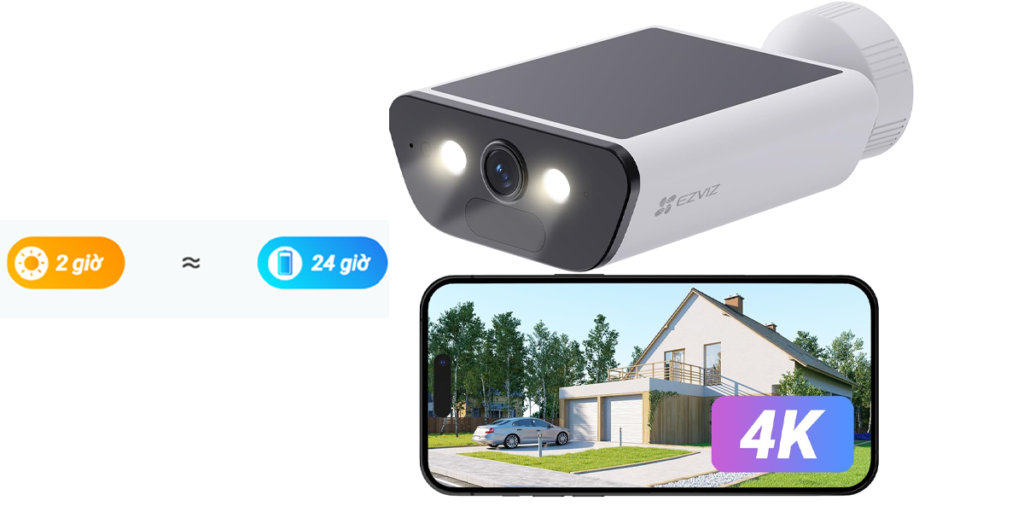 Camera Ezviz Ngoài Trời CS-CB5 4K 3 CB5 4K CAMERA EZVIZ