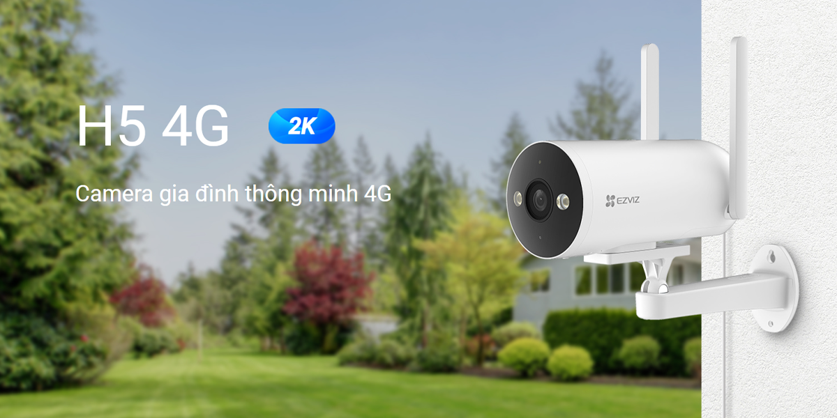 H5 2K EZVIZ 4G CAMERA