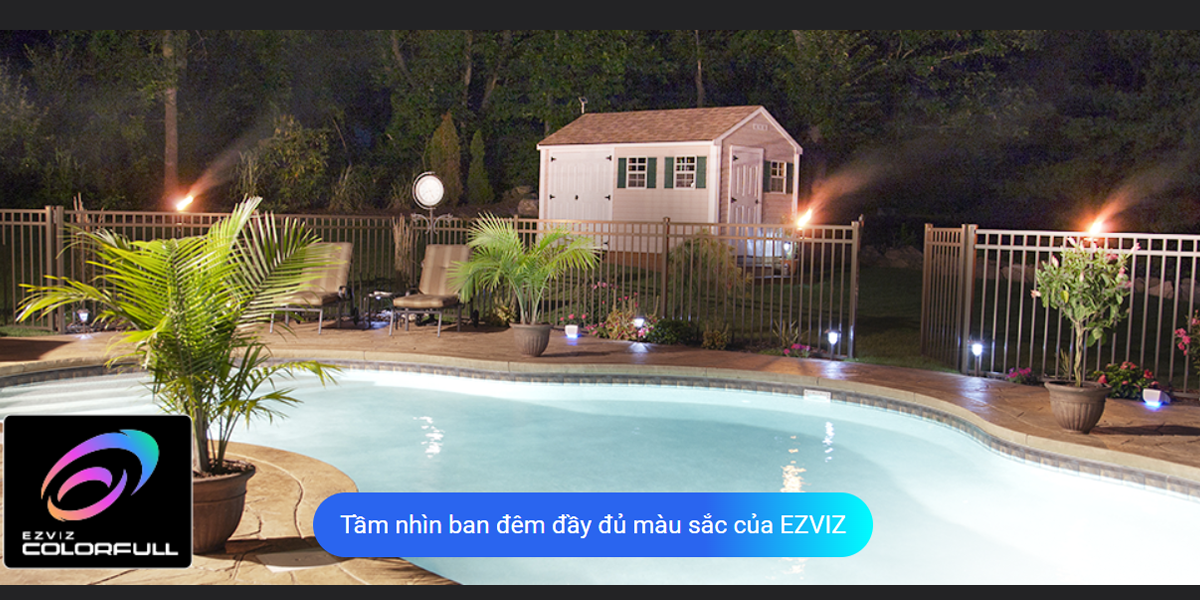 H80x Ezviz Camera ong kinh kep quay quet