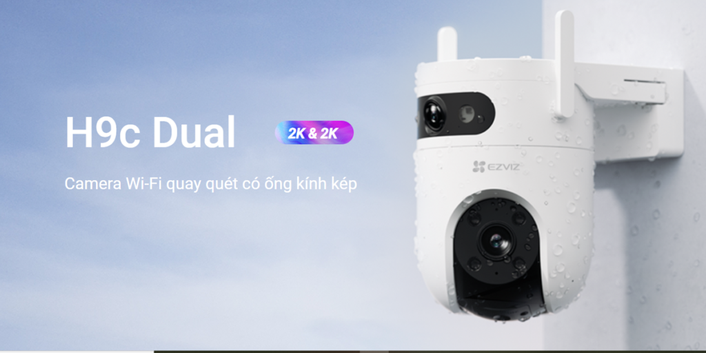 H9C CAMERA EZVIZ 2K NGOAI TROI