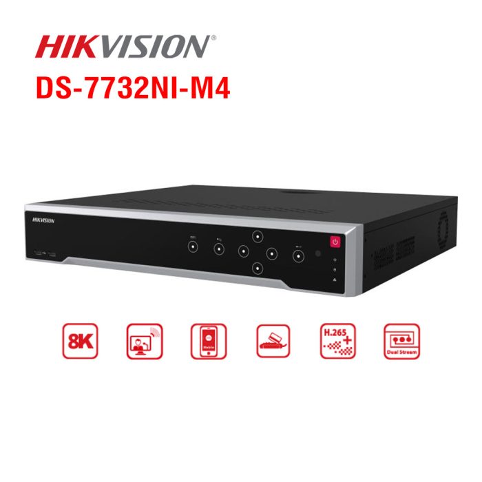 dau ghi ip 32 kenh hikvision ds 7732ni m4