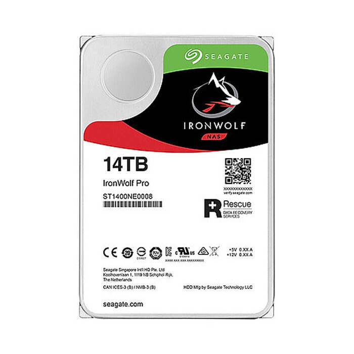 51408 o cung hdd seagate ironwolf pro 14tb 3 5 sata3 256mb cache 7200rpm st14000ne0008 01