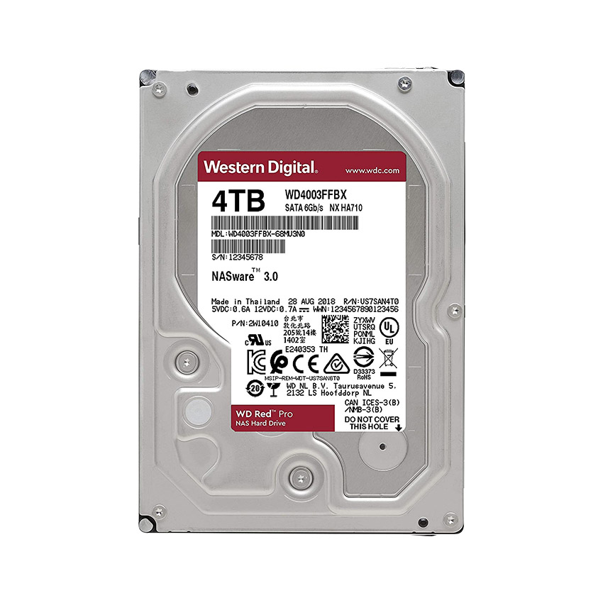 54497 hdd wd red pro 4tb 3 5 inch 7200rpm sata3 6gbs 128mb cache