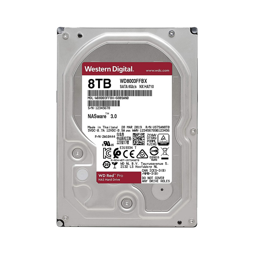 54498 c ng hdd wd red pro 8tb 3 5 inch 7200rpm sata3 6gbs