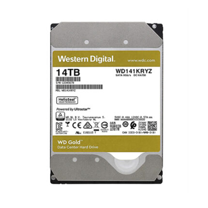 Ổ cứng HDD WD Gold 14TB (14TB/3.5/SATA 3/256MB Cache/7200RPM) (WD141KRYZ)