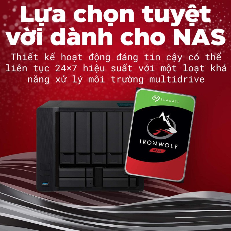 Ổ cứng HDD Seagate Ironwolf Pro 
