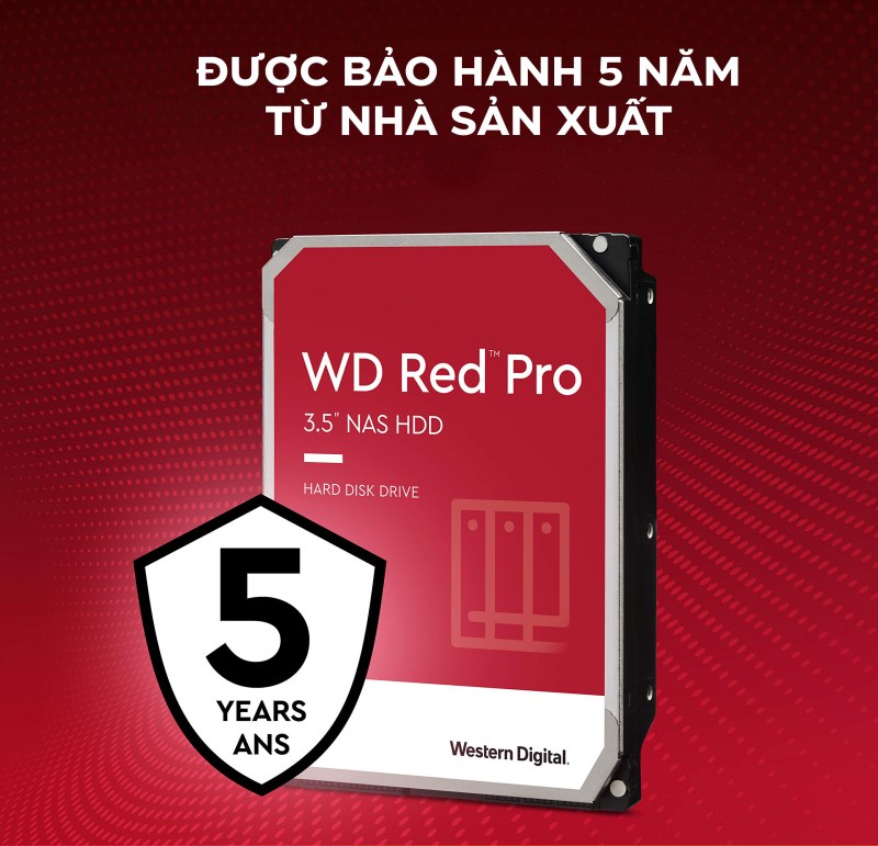 Ổ cứng HDD WD Red Pro 3.5 inch